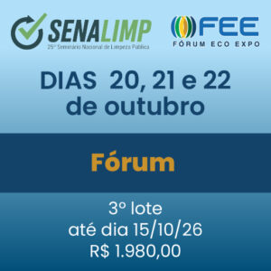 FEE SENALIMP 2026 – 3 Dias